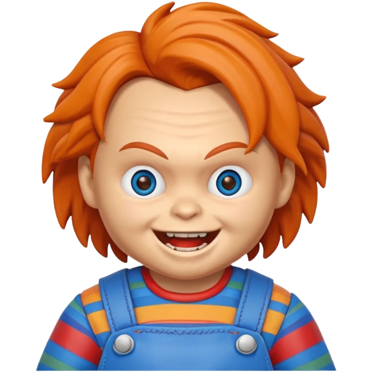 Un emojin de chuky emoji