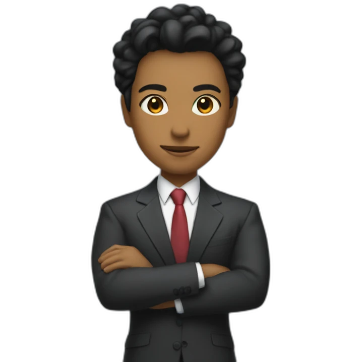 wanda in suit and powers emoji