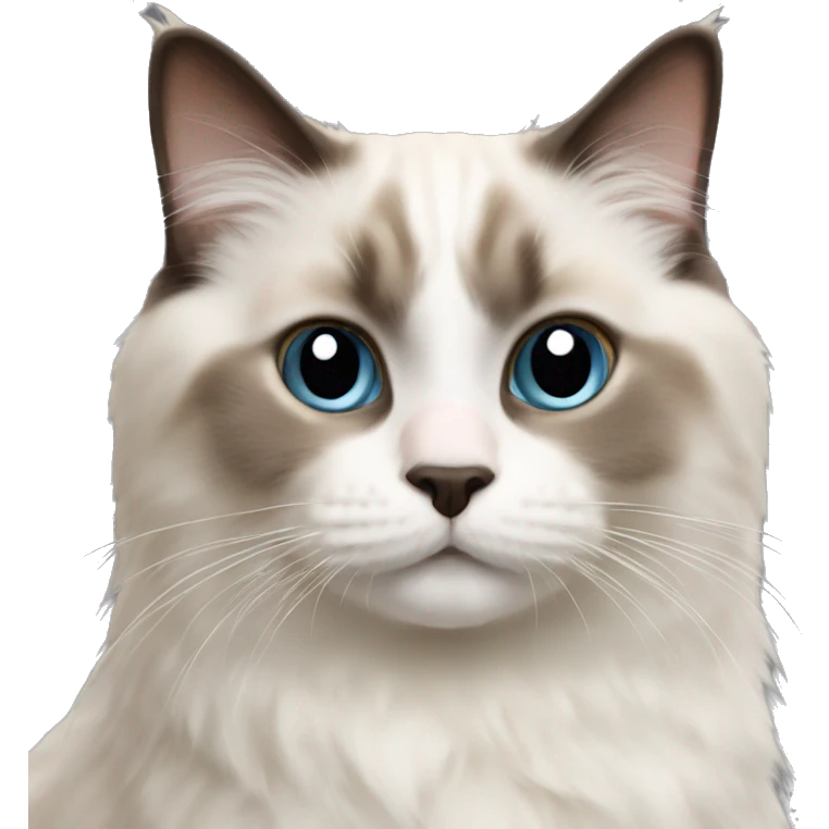 ragdoll shorthair cat emoji