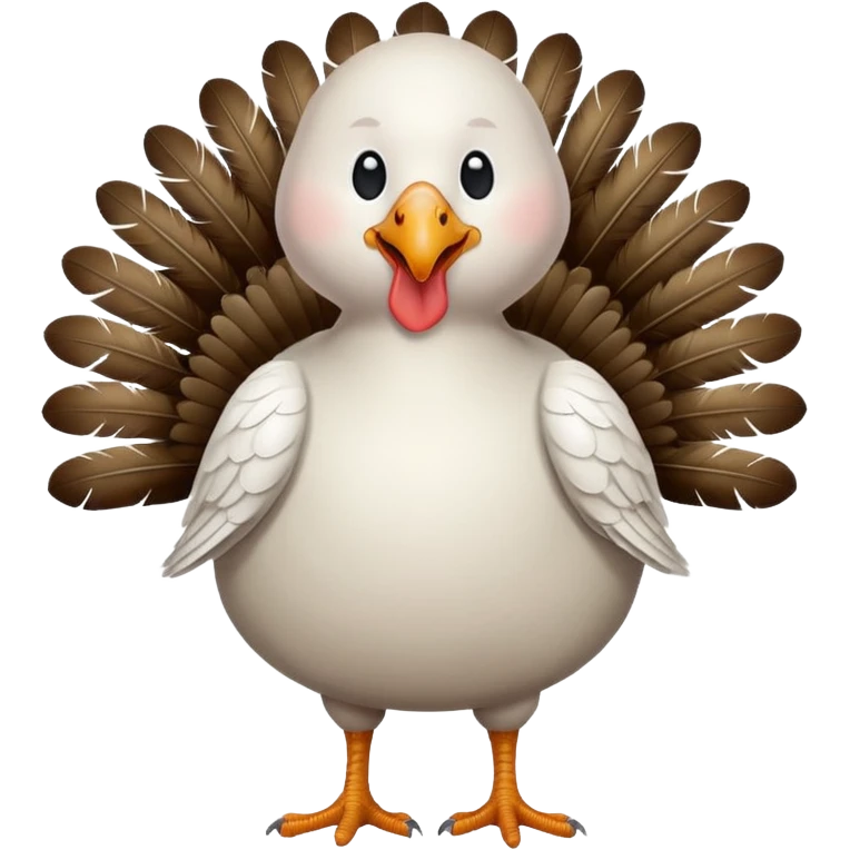 White turkey emoji