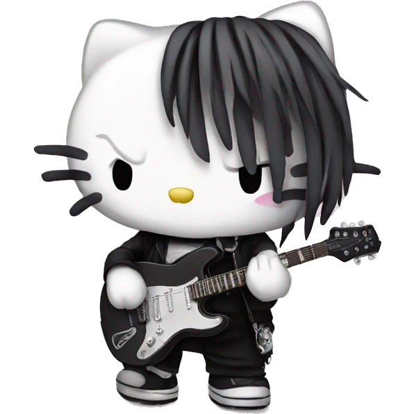 Emo hello kitty emoji