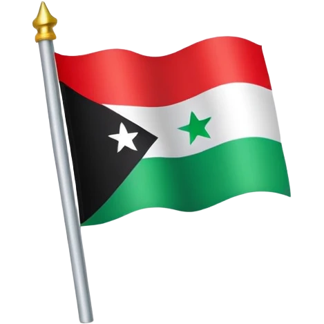 New syrian flag emoji