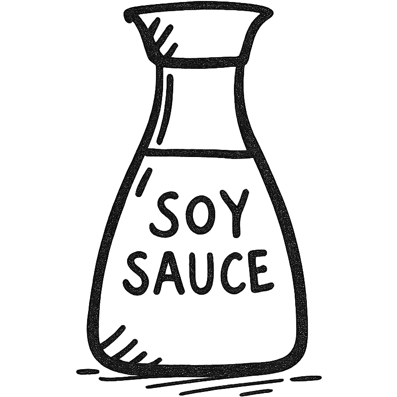 soy sauce bottle, icon emoji