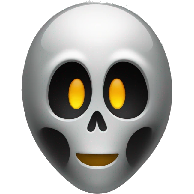 black ghost money emoji