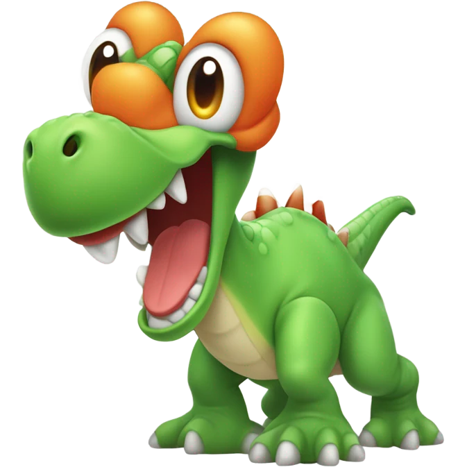 Yoshi from super Mario Brothers ￼ emoji