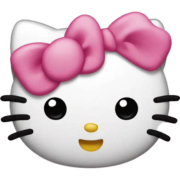 Hello kitty cute emoji