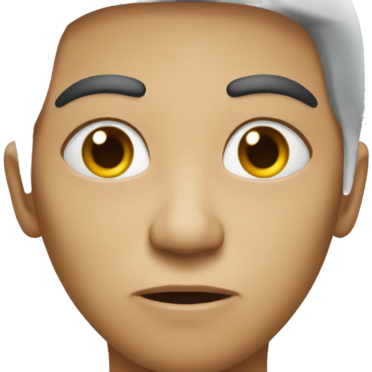 Perdone doing bad face emoji