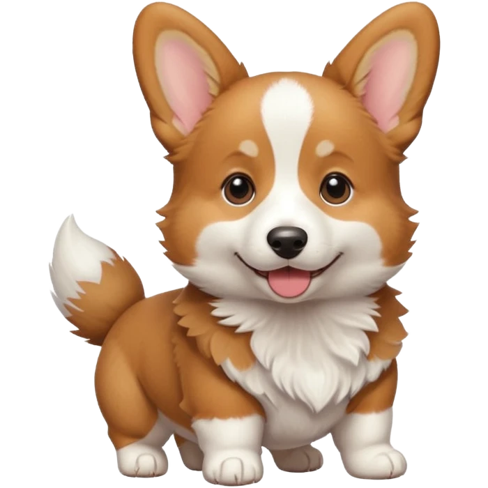 Corgi puppy emoji