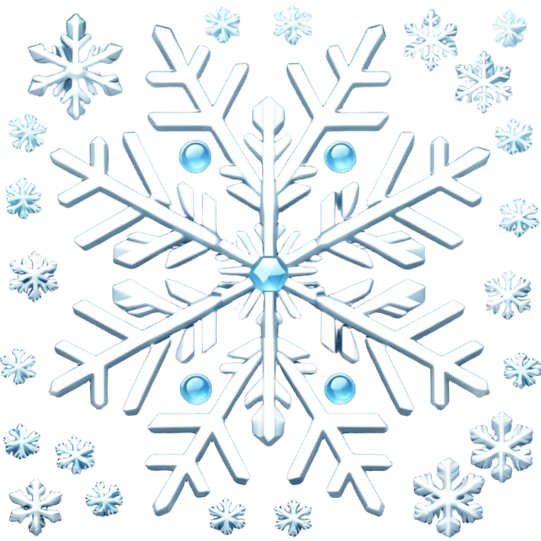 Snowflake emoji