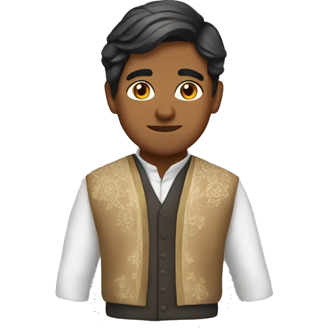 South Asian attire emoji