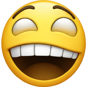 Upside down face emoji