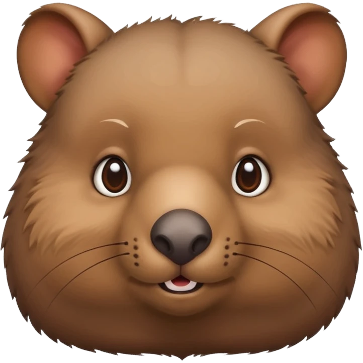 Cute wombat  emoji