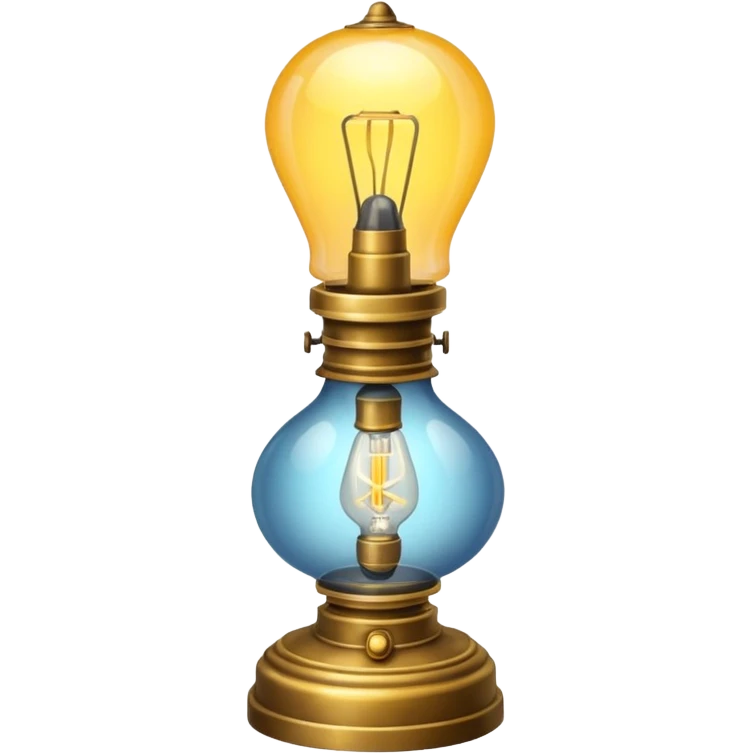 Lamp and Electric light emoji