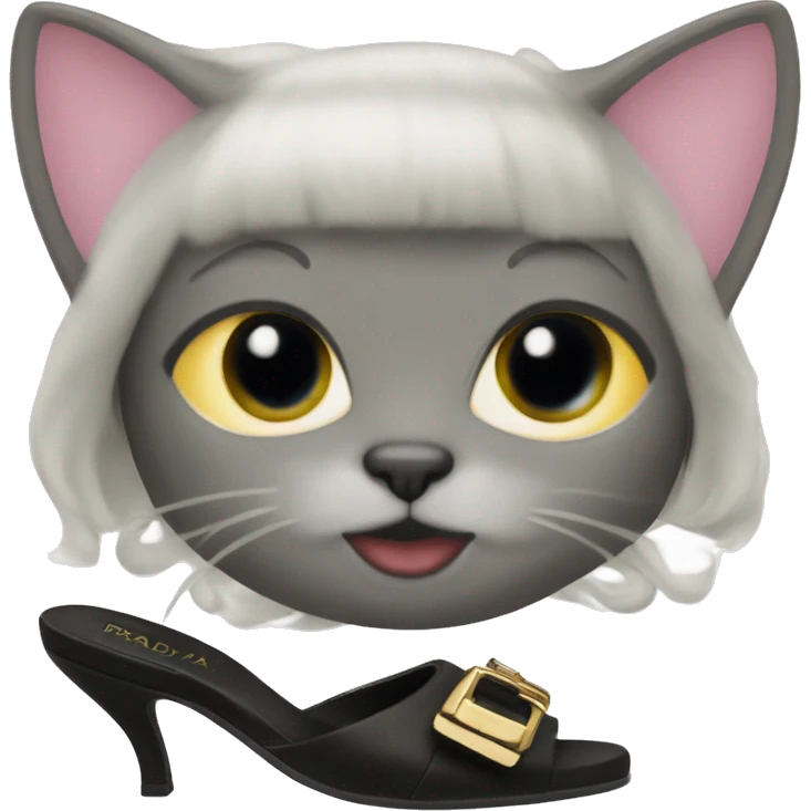 Prada kittenheel emoji