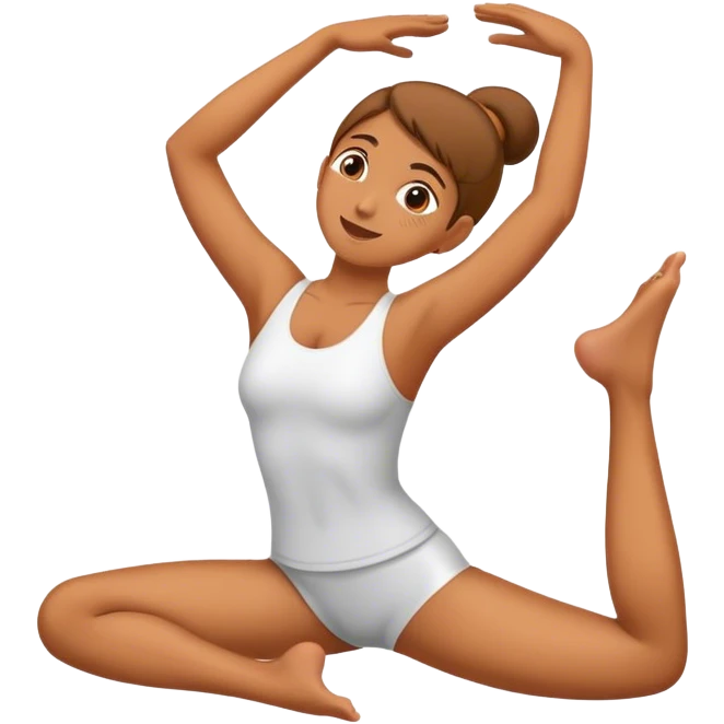 Stretching  emoji