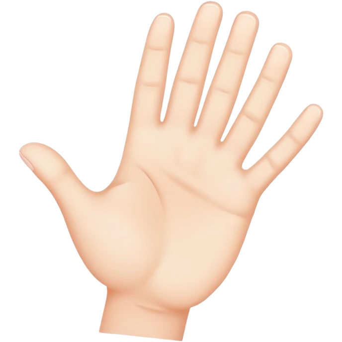 hand reverse emoji