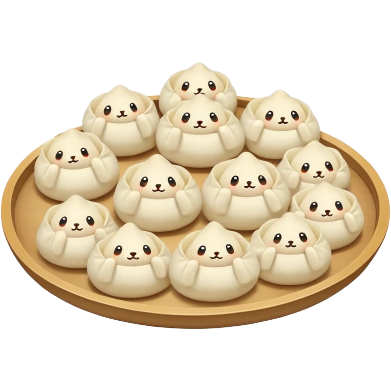 dumpling with clones emoji