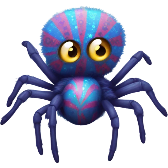 Cute spider emoji