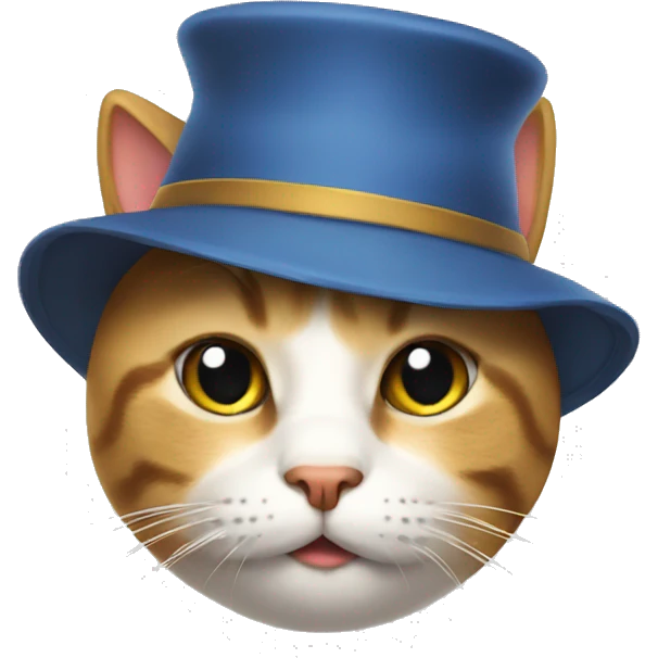 cat with hat emoji
