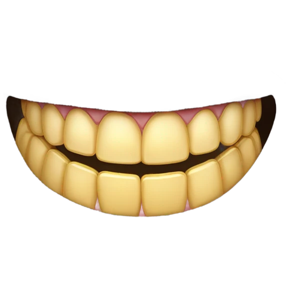 Gold tooth ￼ emoji