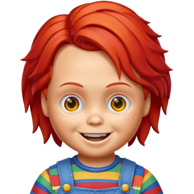 Un emojin de chuky emoji