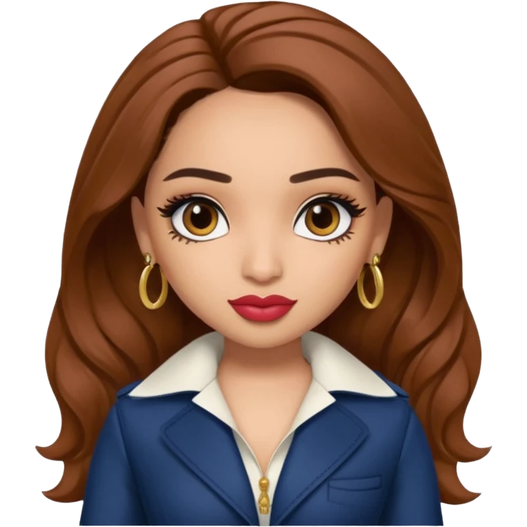pretty bratz genmoji that looks like tamannah bhatia emoji