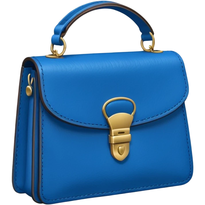 Blue purse emoji