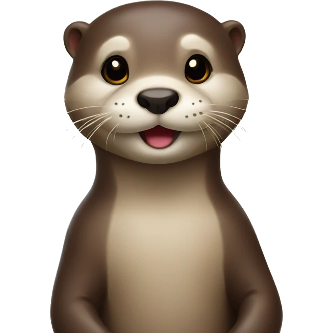 otter in love emoji
