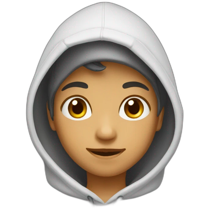 Garçon 13 ans en capuche emoji