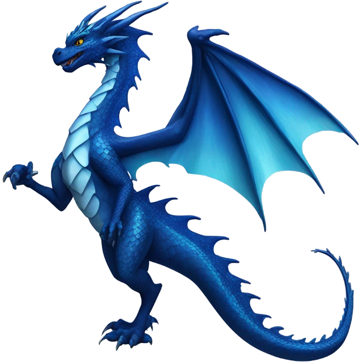 blue dragon emoji