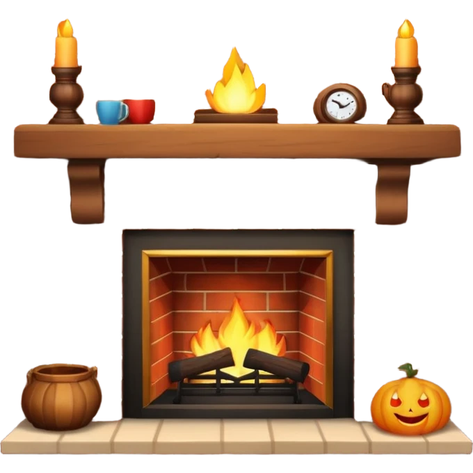 Fireplace emoji