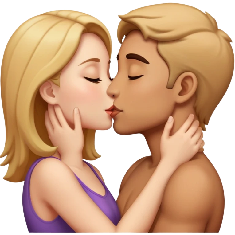 Unlimited kisses emoji