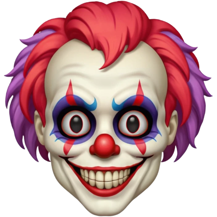 skeleton clown emoji