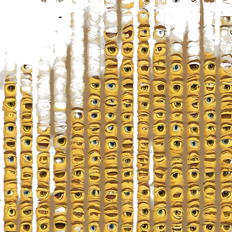 Emoji eyes include a sunnny emoji