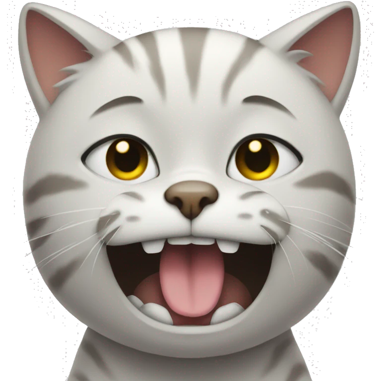 Crying cat emoji