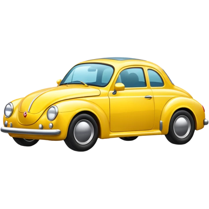 yellow car emoji