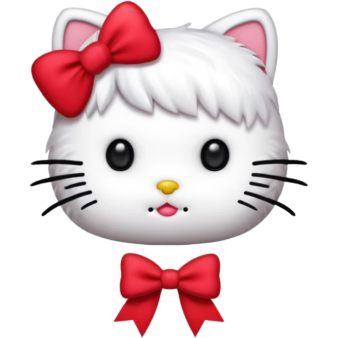 Hello kitty emoji