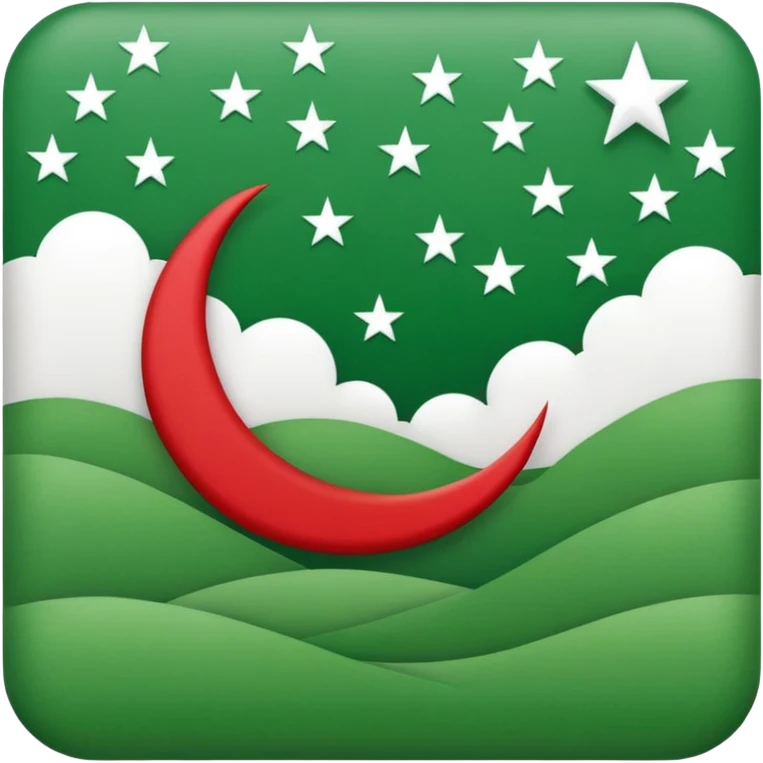 Make a Chechen flag Emoji emoji