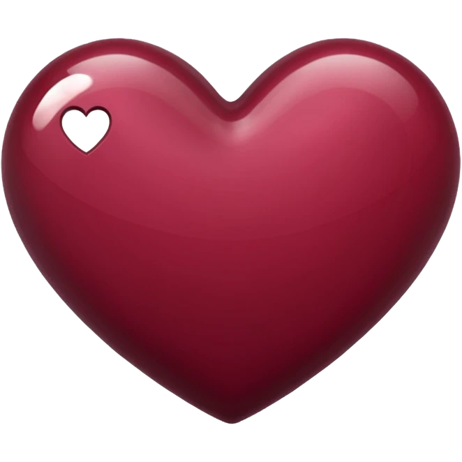 Light burgundy heart emoji emoji
