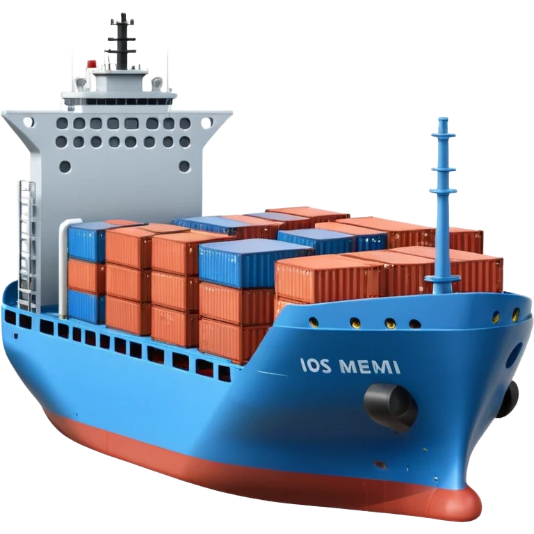 A container ship emoji