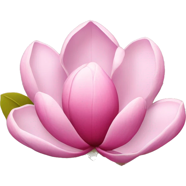 pink magnolia emoji