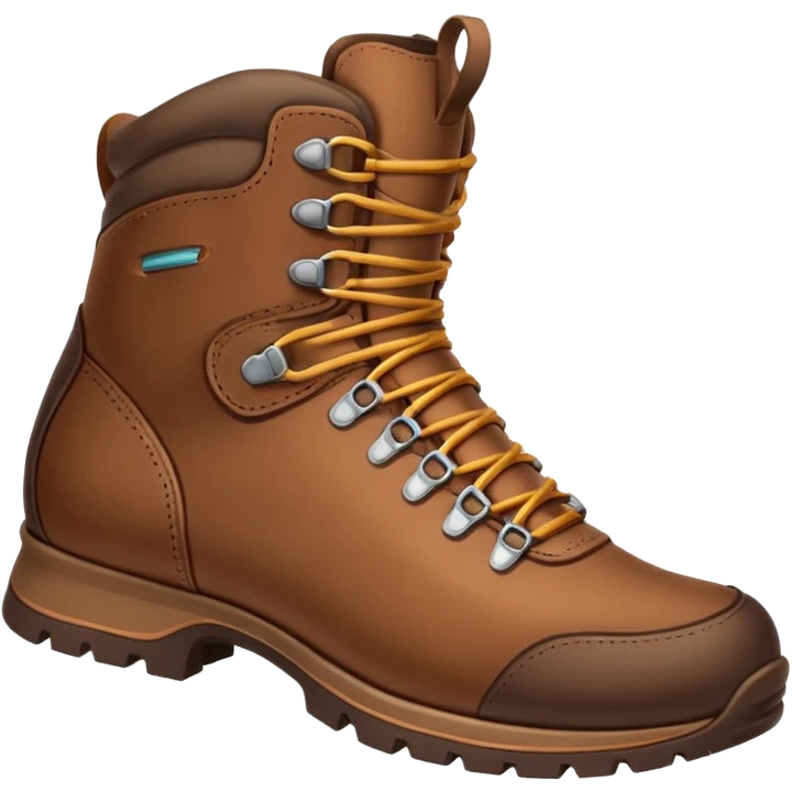 hiking boots, trekking emoji