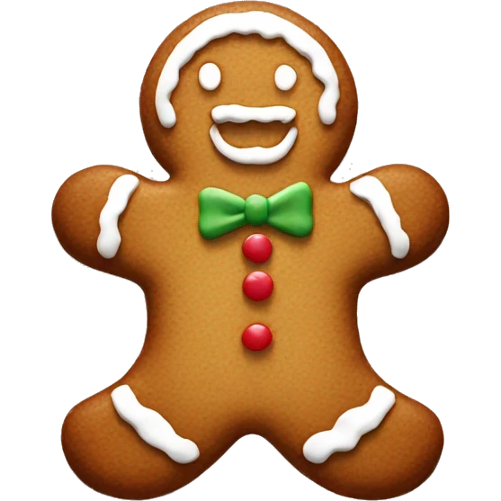 gingerbread cookie emoji