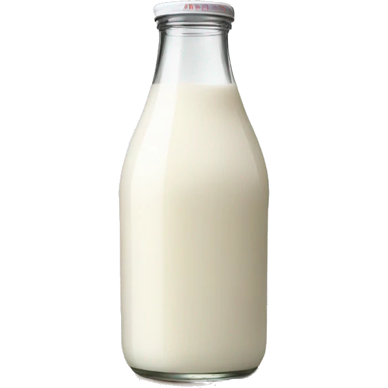 A bottel of milk emoji