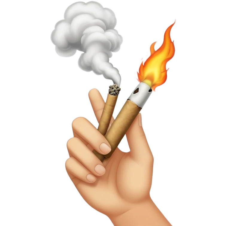 Smoking joint emoji