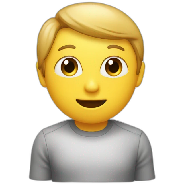 Cœur avec écris à l'intérieur ( Guy et Ami ) emoji