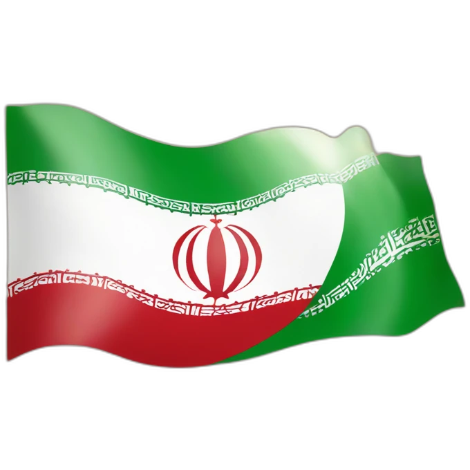 The flag of Iran is the Lion and the Sun emoji