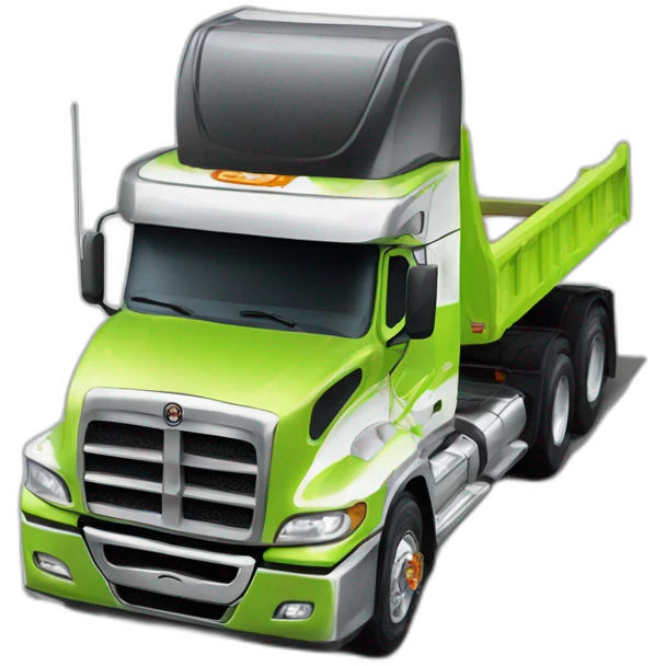 Pimped racing palet truck emoji