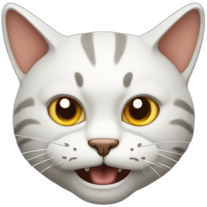 Mad cat emoji