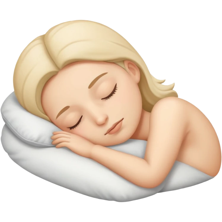 Human sleeping emoji